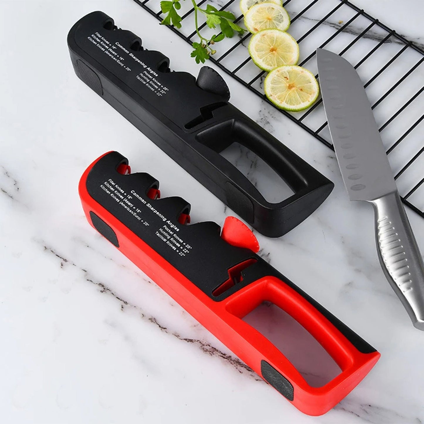 Razor-Sharp Precision – Premium Stainless Steel Knife Sharpener