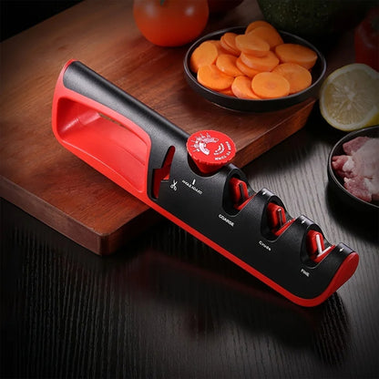 Razor-Sharp Precision – Premium Stainless Steel Knife Sharpener