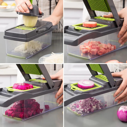 🔪 QUICK CUTTER 16-PIECE SET – THE ULTIMATE KITCHEN TIME-SAVER! ⏳🍽️