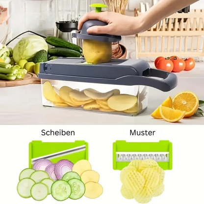 🔪 QUICK CUTTER 16-PIECE SET – THE ULTIMATE KITCHEN TIME-SAVER! ⏳🍽️