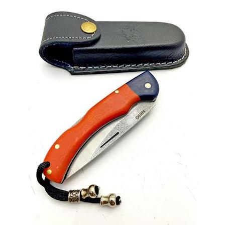 Handmade N690 Personalizable Micarta Handle Back Lock Pocket Knife