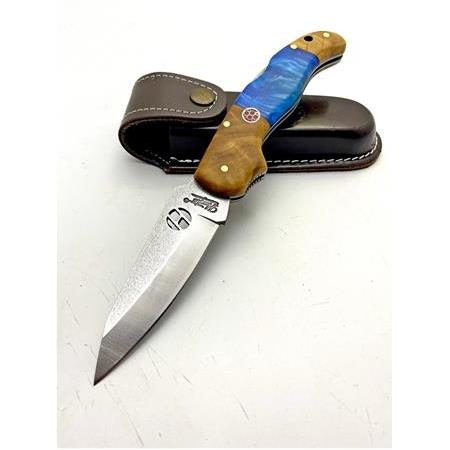 Ideal Handmade Pocket Tool for Camping /handgefertigtes Taschenwerkzeug (Epoxy Blue)