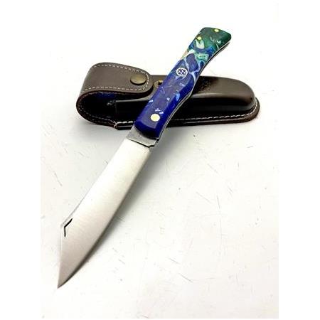 Handmade Customizable Epoxy Handle Folding Tool – Custom Engraving Available